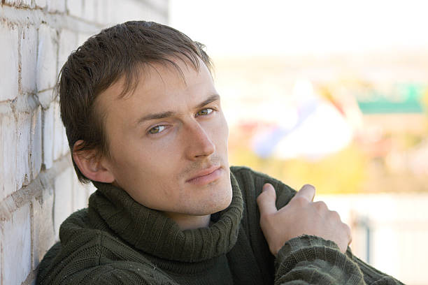 istock Portrait of the young man 91827068