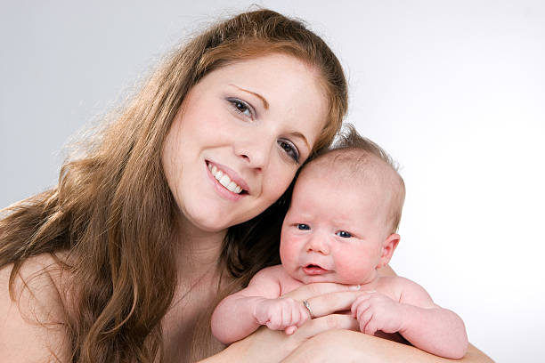 istock Mother And Newborn Son 91827939