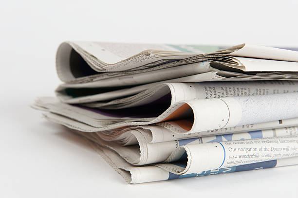 istock Pile of newspapers 91828291