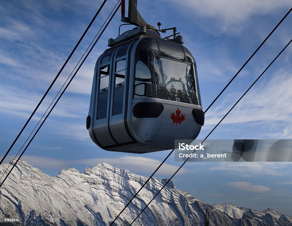 Banff Gondola Siarka Góra - Zbiór zdjęć royalty-free (Banff)