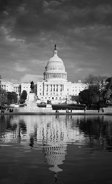 Capitol building, Washington D.C. stock photo