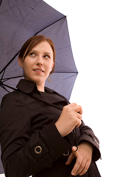 istock Woman with umbrella 91828695