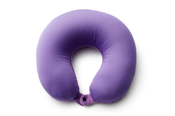Travel: Neck Pillow Isolated on White Background