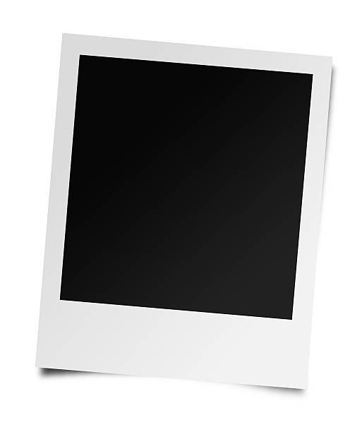 marco de fotos - instant camera instant print transfer frame photograph fotografías e imágenes de stock
