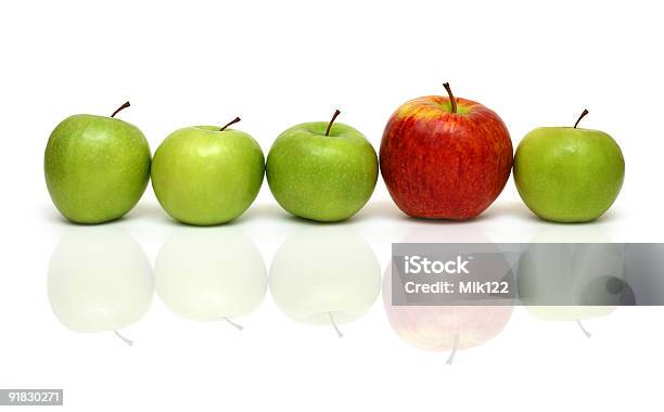 Różne Pojęcia Z Jabłek - zdjęcia stockowe i więcej obrazów Abstrakcja - Abstrakcja, Bez ludzi, Biały