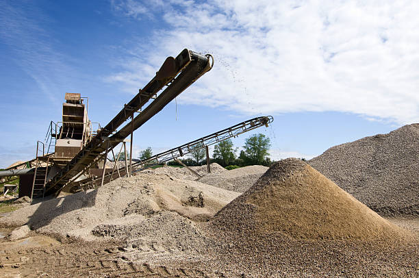 istock Sand and Gravel  Quarry 91830957