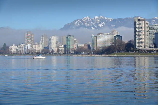 istock English Bay, Coast Mountains, Sailboat 918315494