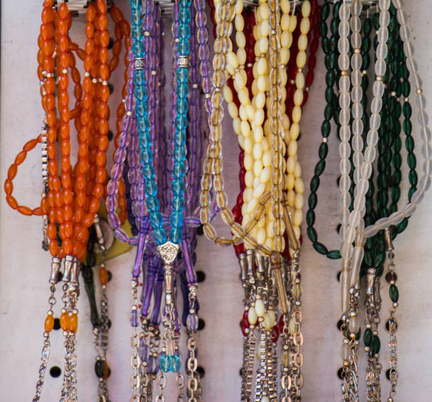 istock Set of praying beads of various color 918326110