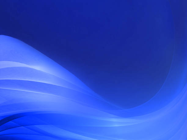 Photo of Blue background with fragility and softness waves