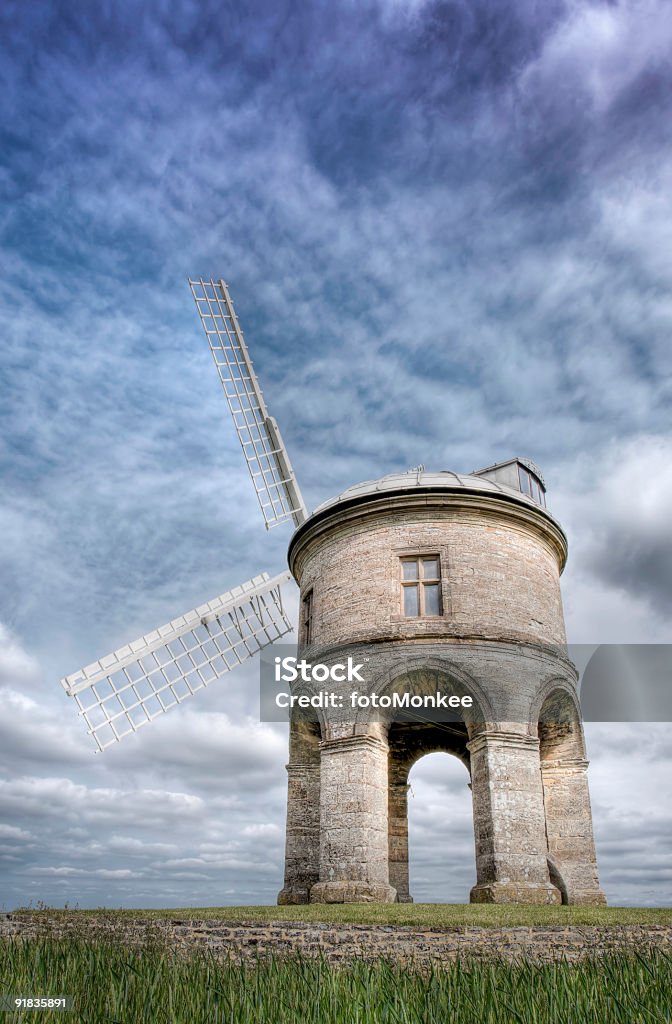 HDR image of Chesterton Windmill, Leamington, UK  Agricultural Building Stock Photo