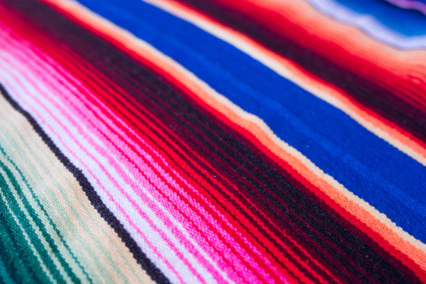 멕시코 전통 직물 - mexican rug 뉴스 사진 이미지