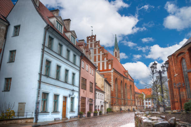 istock Riga Church of St. Peter 918364438