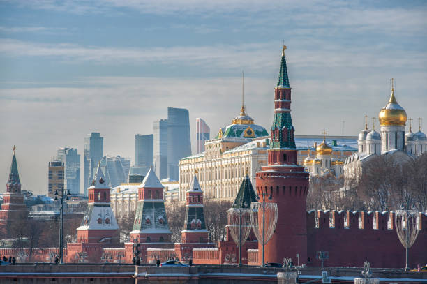 istock View of the Kremlin, Russia, Moscow 918368588