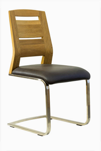 istock The office chair from brown leather 918368920