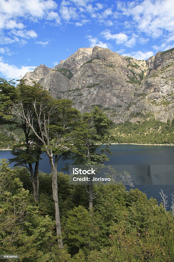 Lago Nahuel Huapi em Bariloche, Argentina - Foto de stock de Argentina royalty-free