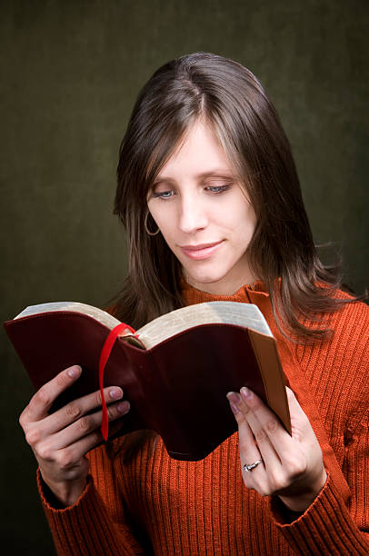 istock Woman with Bible 91837269