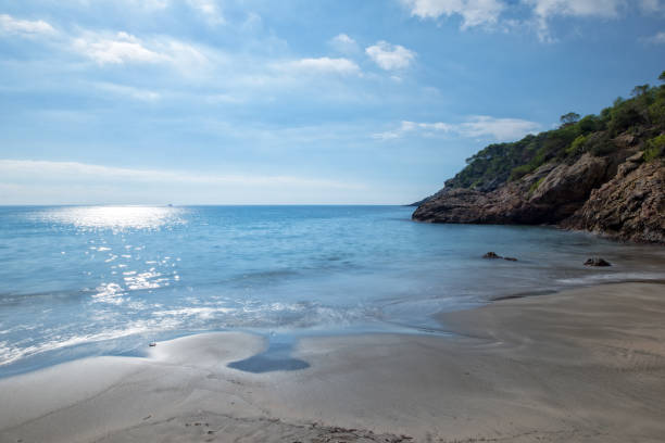 istock The coast on a blue day in Ibiza 918374552