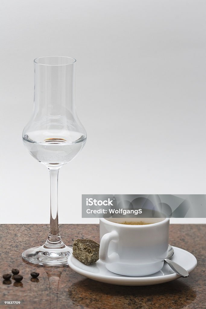 Café con Grappa - Royalty-free Café - Bebida Foto de stock