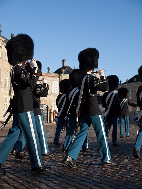 istock Royal life guards playing flute 91838230