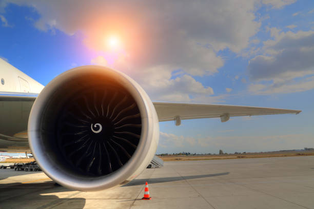 istock Upcoming vacation, plane waiting for passengers 918388568