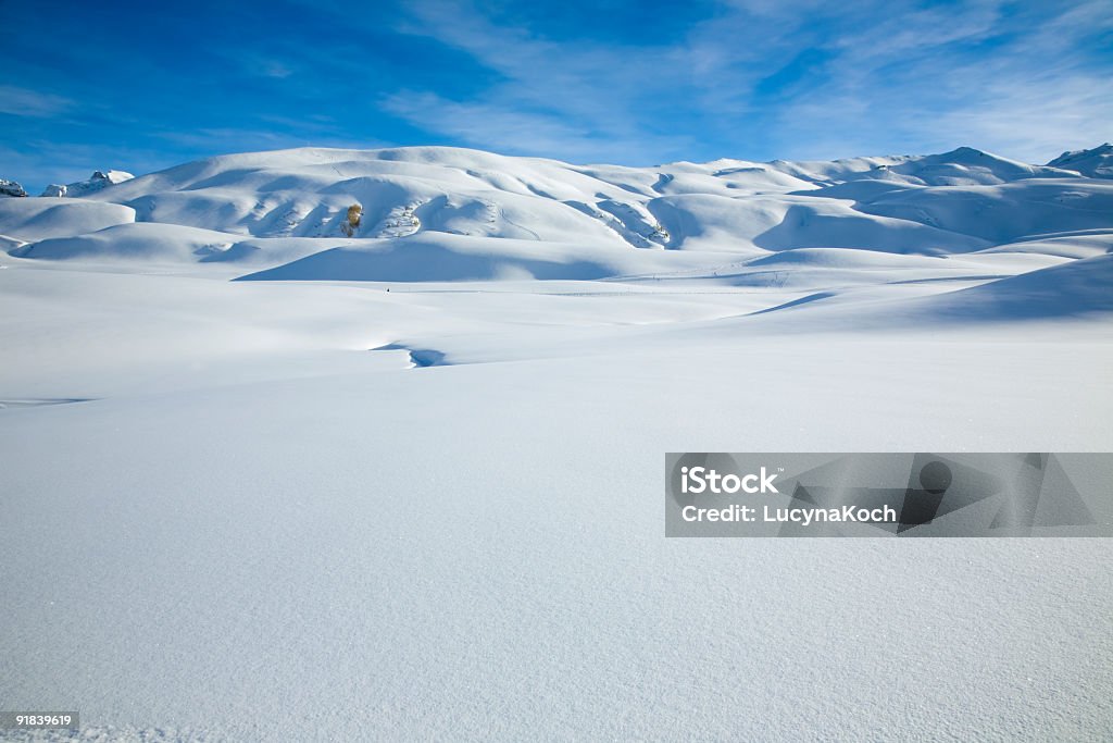 Winter in Den Bergen - Lizenzfrei Alpen Stock-Foto