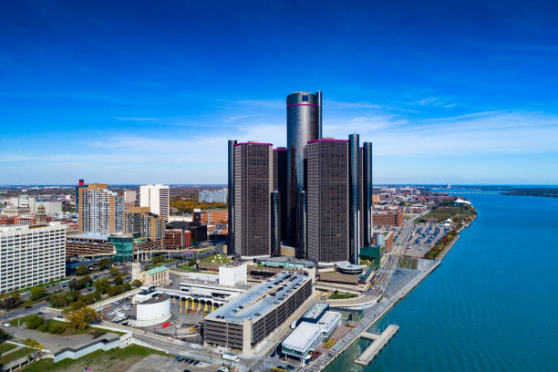 istock Renaissance Center in Downtown Detroit 918396372