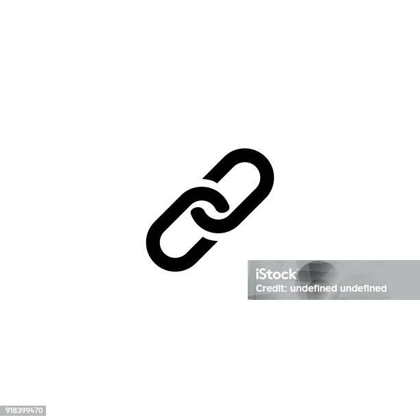 Chain Vector Icon Stock Illustration - Download Image Now - Link - Chain Part, Icon, Connection