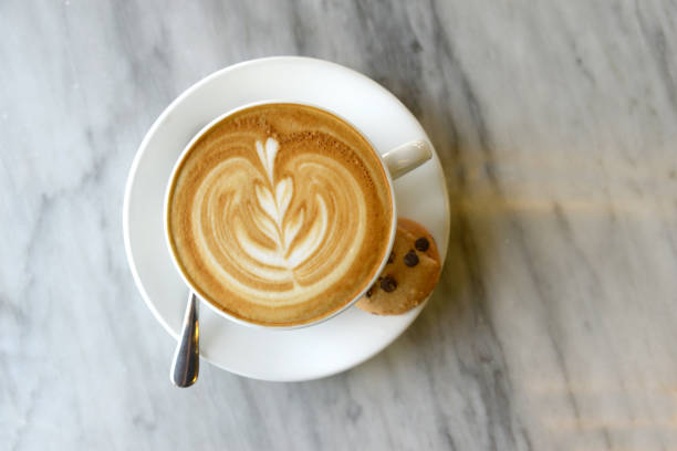 istock Soft focus on a cup of coffee (Latte) 918400100