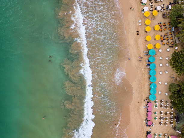 istock Tropical landscape of beach and sea 918409718