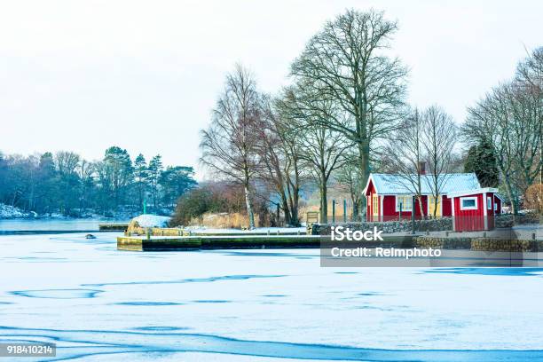 Coastal Cabin Stock Photo - Download Image Now - Archipelago, Bay of Water, Blekinge län