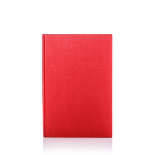 istock Old book with empty blank cover. Studio shot isolated on white 918410258