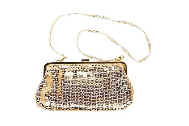 istock Golden women handbag 91841310