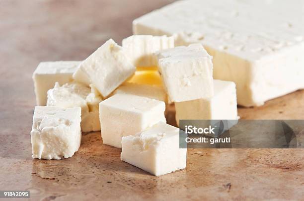 Feta Cheese Stock Photo - Download Image Now - Cheese, Color Image, Cube Shape