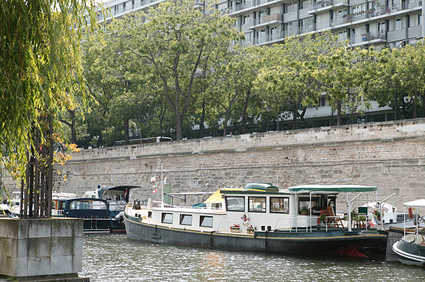 istock boat on canal st martin 91842136