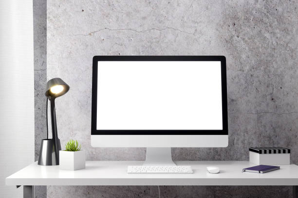 istock Mockup Poster in the interior, 3D illustration of a modern design 918423256