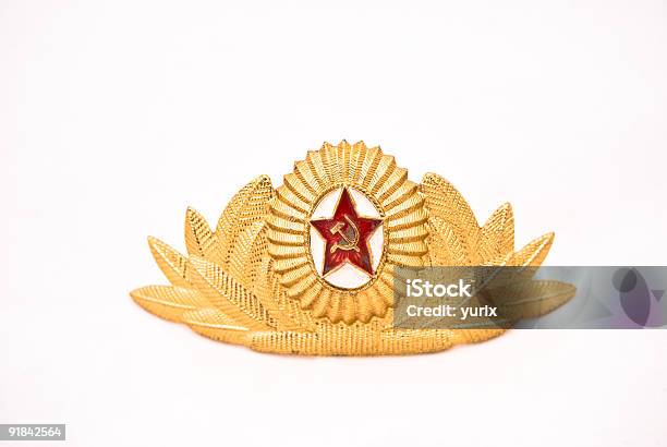 Urss Exército Emblema - Fotografias de stock e mais imagens de Antiga União Soviética - Antiga União Soviética, Crachá - Acessório, Exército