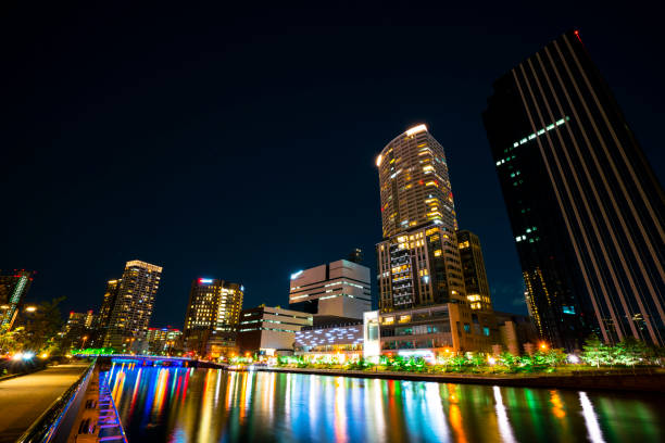 istock Nightview of Osaka,Japan 918426334
