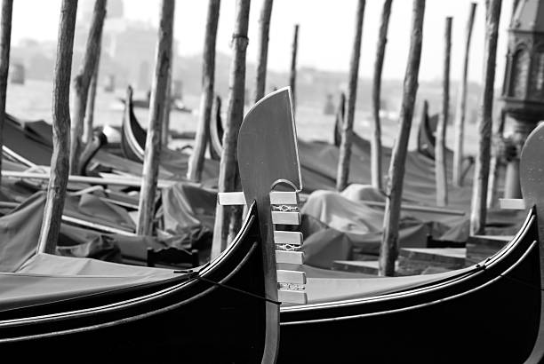 istock venetian boat floating in Bacino San Marco 91842695