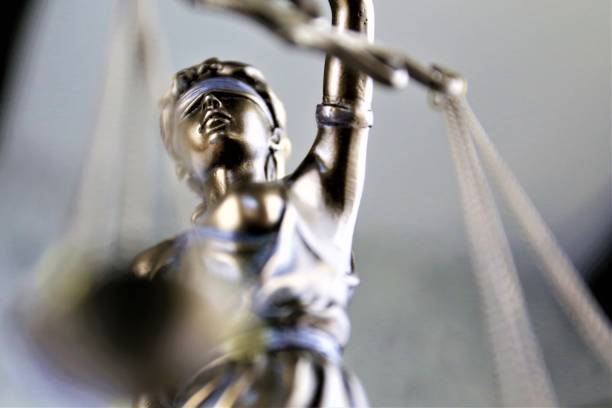 An concept Image of a justice statue