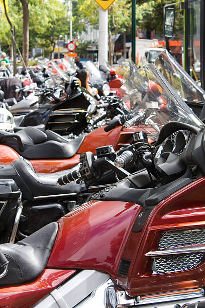 istock Motobikes in the city 91843635