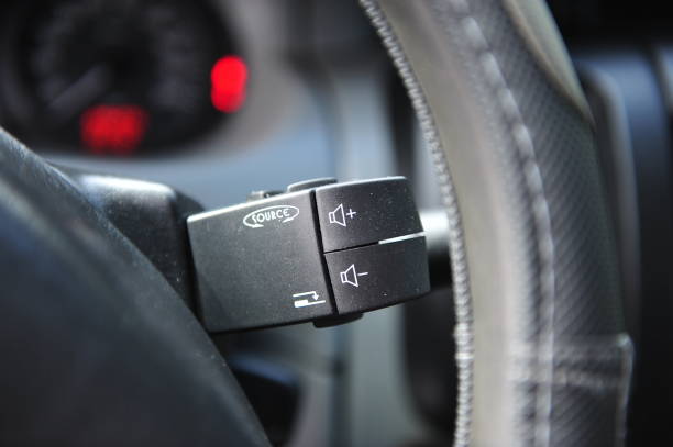 istock interior of a modern white car with heated seats 918437600