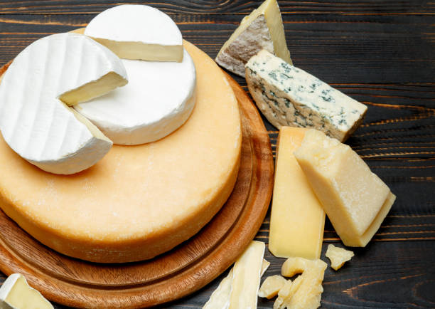 istock Various types of cheese - parmesan, brie, roquefort, cheddar 918447504