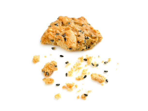 istock Cashew nut and black sesame seed cookie 918450656