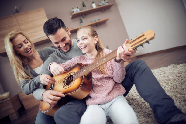 istock Family spending time together at home 918451416