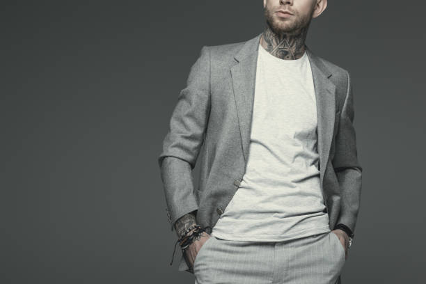 900+ Tattoo Men Businessman Suit Stock Photos, Pictures & Royalty-Free ...