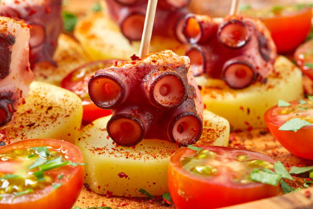 istock Galician Octopus a la Gallega tapas pinchos 918460026