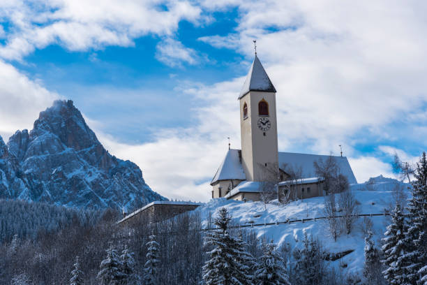 istock Morning in Dolomites mountains 918464216