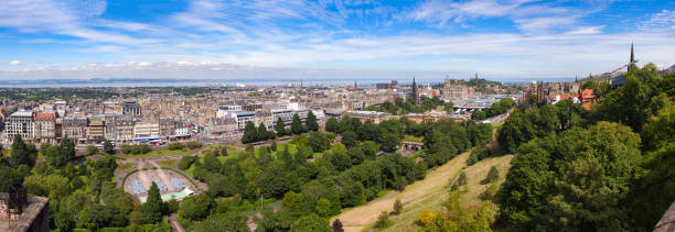 istock Edinburgh cityscape panorama Scotland UK 918469238