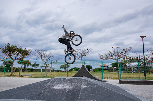 BMX Rider,Japan,Okinawa