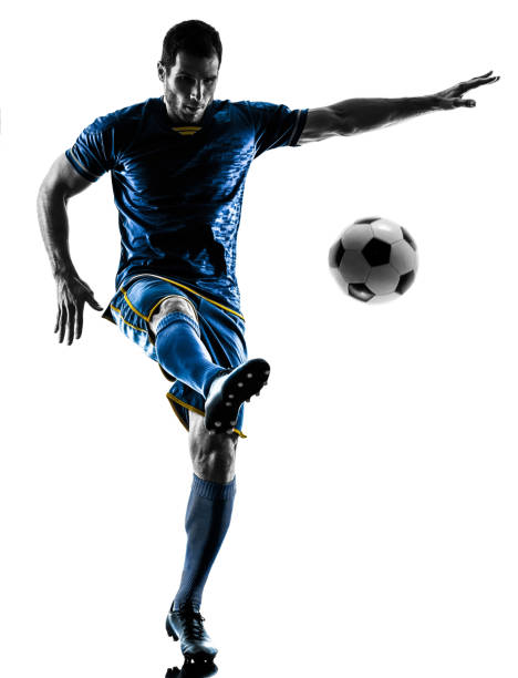 istock soccer player man silhouette isolated 918484214